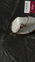 Кольцо Nature Bijoux, Les Cyclades, разъемное, с перламутром, NB25.2-19-25840 (белый)