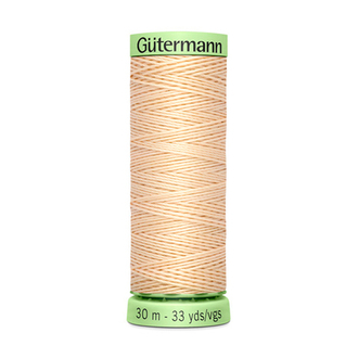 Нить Top Stitch 30/30 м для декоративной отстрочки, Gutermann, 005 кремовый