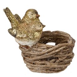 GAEM Фигурка декоративная "Птички", L11 W9 H10 см