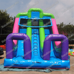 Детский надувной батут-горка "Двойной эффект-2" 11*5*6 м