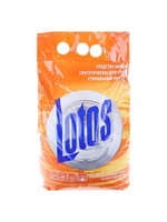 ПОРОШОК СТИРАЛЬНЫЙ LOTOS УНИВЕРСАЛ КРАСНЫЙ 4КГ П/Э