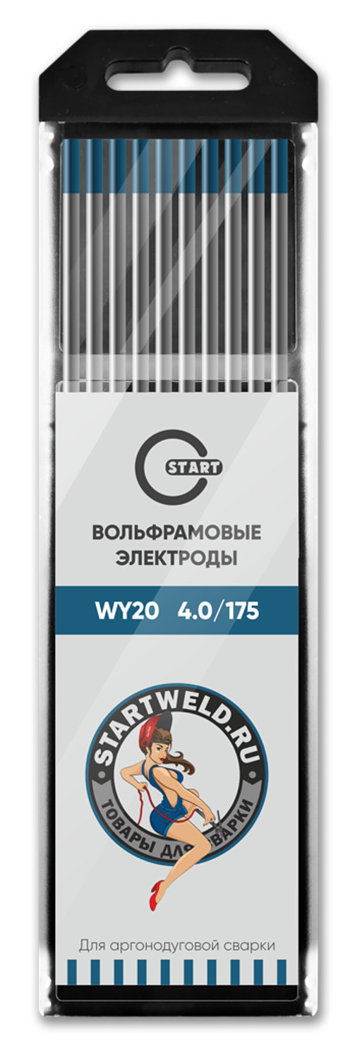 Вольфрамовый электрод WY 20 4,0/175 (синий) WY2040175