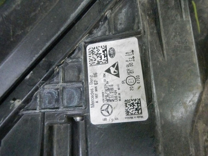 Фара левая Mercedes GLE V167 (2018-2024) LED