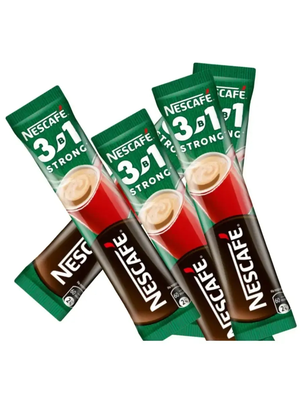 Кофейный напитк Нескафе 3 в 1 Strong, 14,5г * 20шт