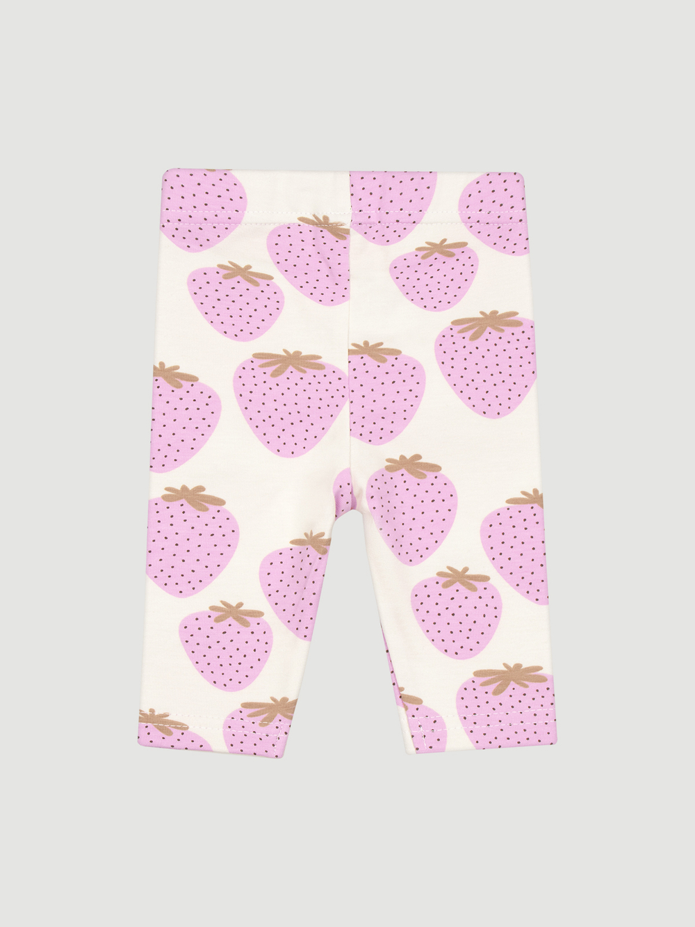 Комплект Mjölk Свитшот Ecru/Легинсы Strawberry, уценка