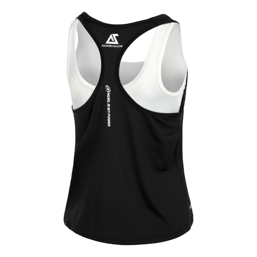 Женская теннисная майка Bullpadel Erase Tank Top Women - Black