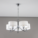 Citilux Эвита CL466150 Люстра подвесная с белыми абажурами