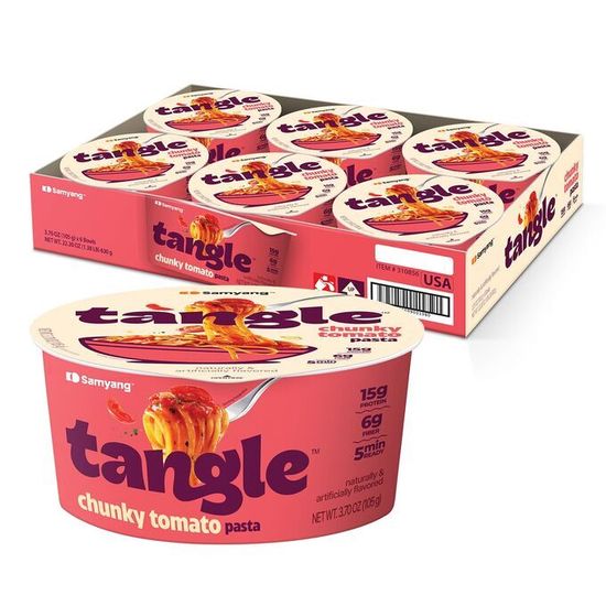 Паста Samyang TANGLE с густым томатным соусом 105г (Корея)