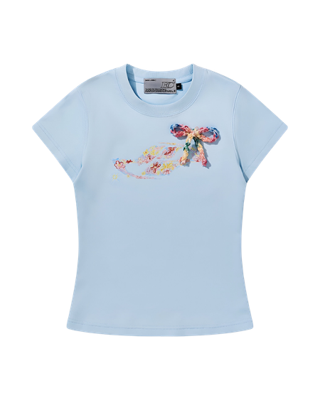 Женская футболка HARSHandCRUEL WMNS "Flowers" Crop Tee