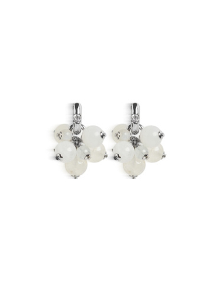 Серьги "Berry" лунный камень Silver