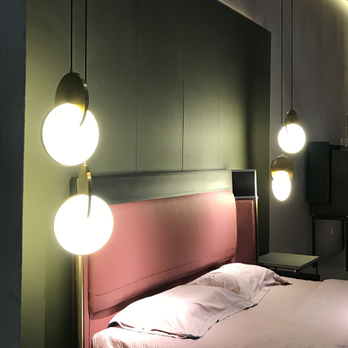 Подвесной светильник Cloyd BERING P1 / Ø20 см - золото (арт.10945)