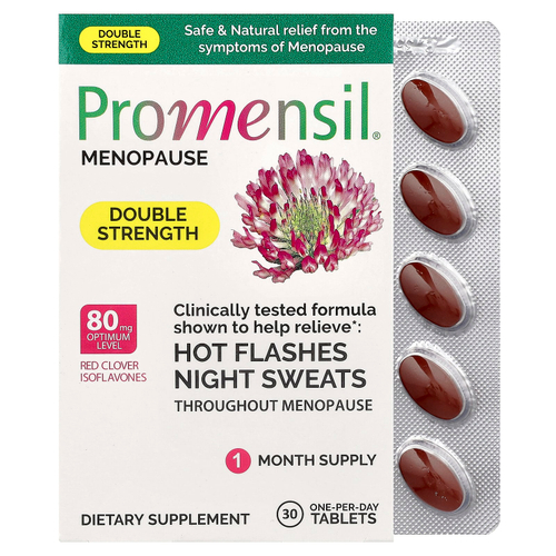 Promensil, поддержка в период менопаузы, 30 таблеток