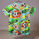 Комплект для мальчика "Футбол", шорты + футболка, размер 122