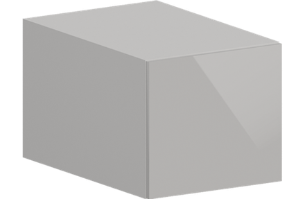 Кухня Модуль ШВГ 410 Ликато / Белый Софт