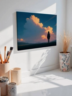 Картина на стену 40 X 50 Аниме девушка