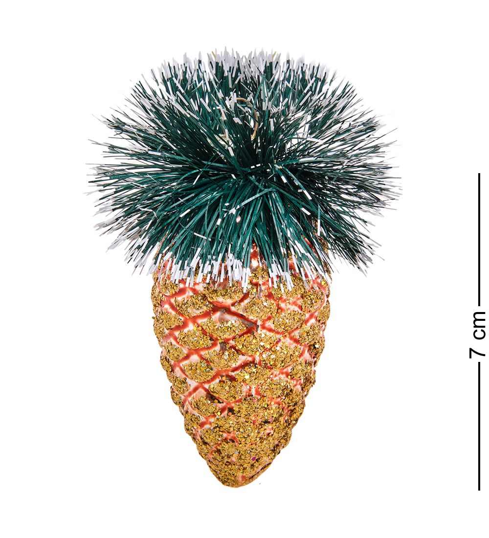 Элита НФШ-1223/1 Набор ел.украшений Шар 4шт «Шишки» золотой