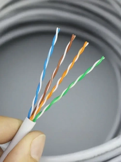 Кабель витая пара, utp 5e кабель, 35 м, CCA, 4pr, 8 жил