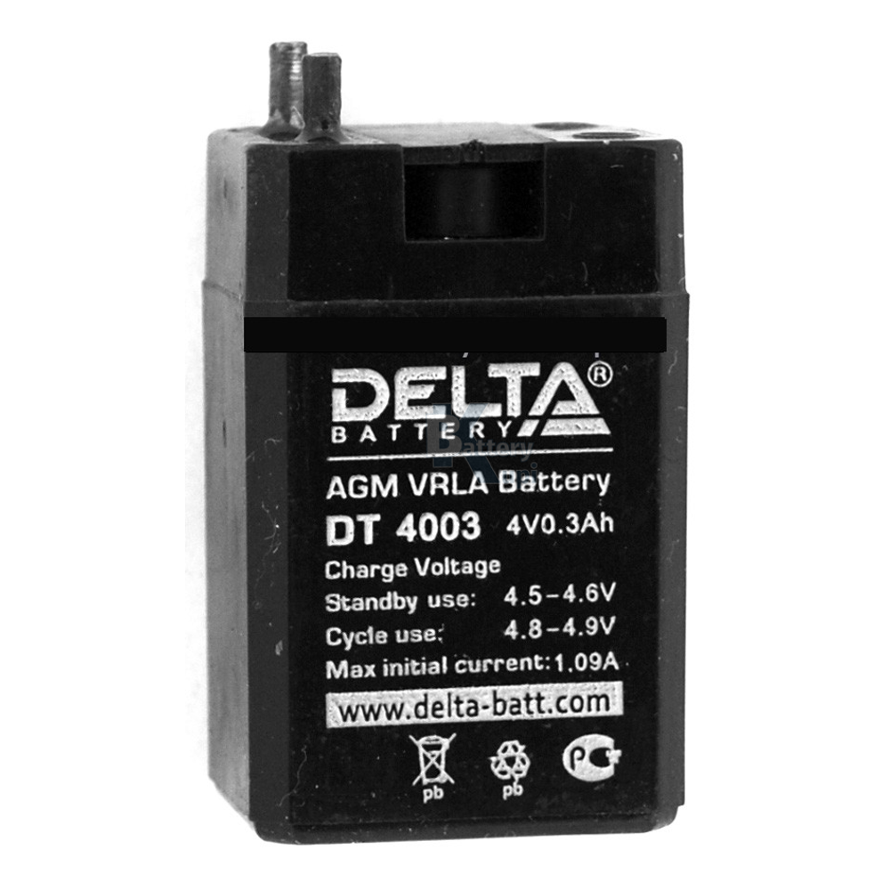 Аккумулятор Delta DT 4003 (AGM)