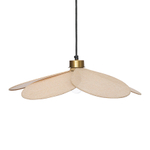 Светильник подвесной kamille, D46 см, бежевый