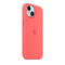 Чехол Apple iPhone 15 Silicone Case with MagSafe Guava (MT0V3ZM/A)