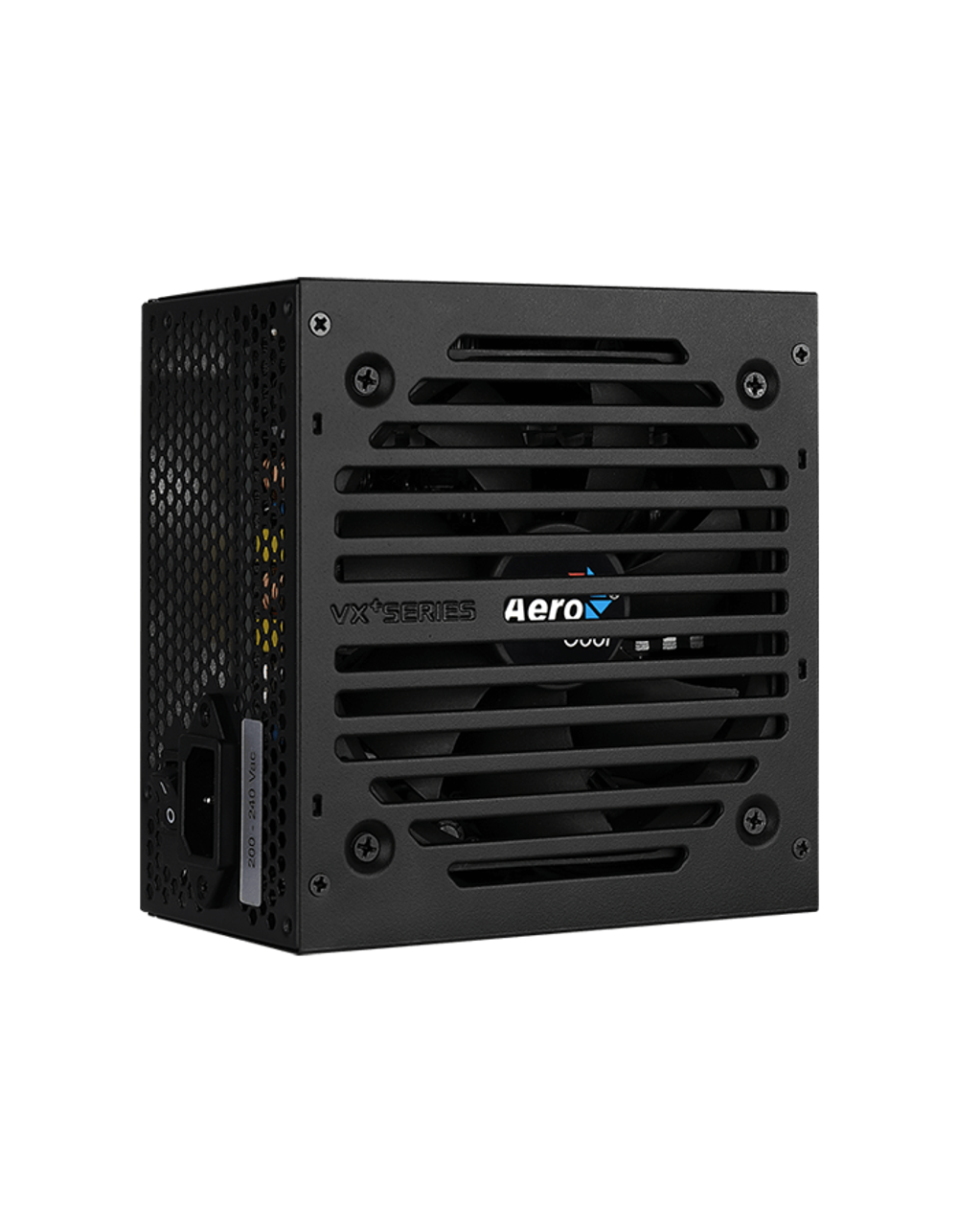 Aerocool 350W Retail VX PLUS 350 ATX v2.3 Haswell, fan 12cm, 500mm cable, power cord, 20+4P, 4+4P, PATA x2, SATA x2, FDD