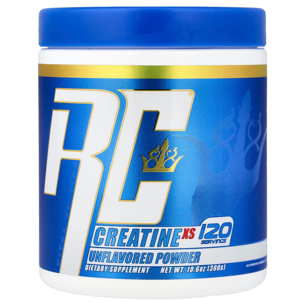 Ronnie Coleman, Vital Edition, креатин XS в порошке, без вкусовых добавок, 300 г (10,6 унции)