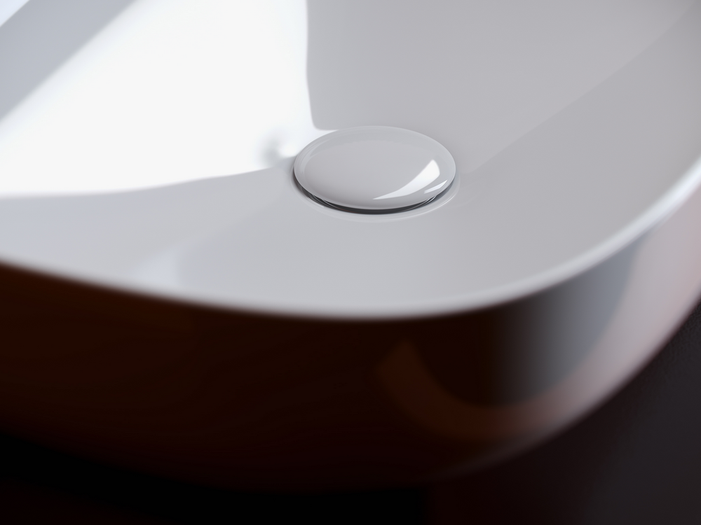 Умывальник чаша накладная прямоугольная Element 600x380x150мм