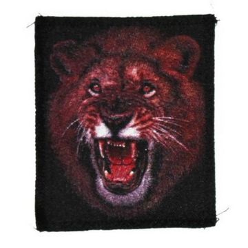 Нашивка Лев оскал (105Х125)
