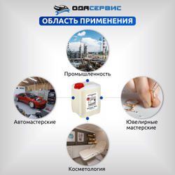 Моющий концентрат для ультразвуковой ванны InjCleaner PRO 5л ОДА Сервис ODA-26506