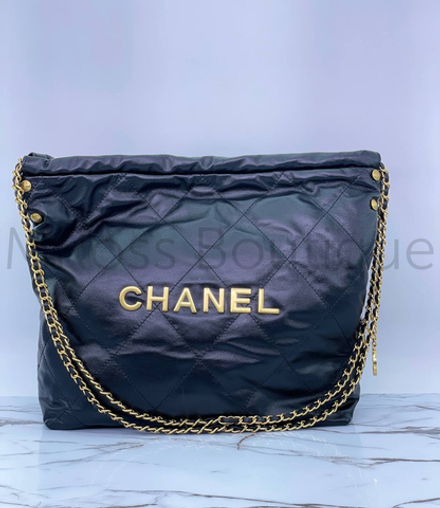 Кожаная сумка шоппер Chanel Шанель люкс класса