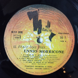 Винтажная виниловая пластинка LP Filmstudio Orchestra Di Roma Il Etait Une Fois Ennio Morricone Эннио Морриконе (France 1977)