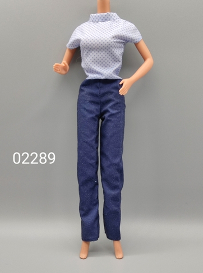 Одежда для куклы Барби винтаж комбинезон 02289