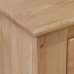 Шкаф буфет Прованс 4 двери 6 ящиков из массива сосны (верхняя и нижняя часть буфета)