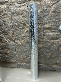 Пленка Aqua Steel Серебро (Погонный метр) ширина 1250мм