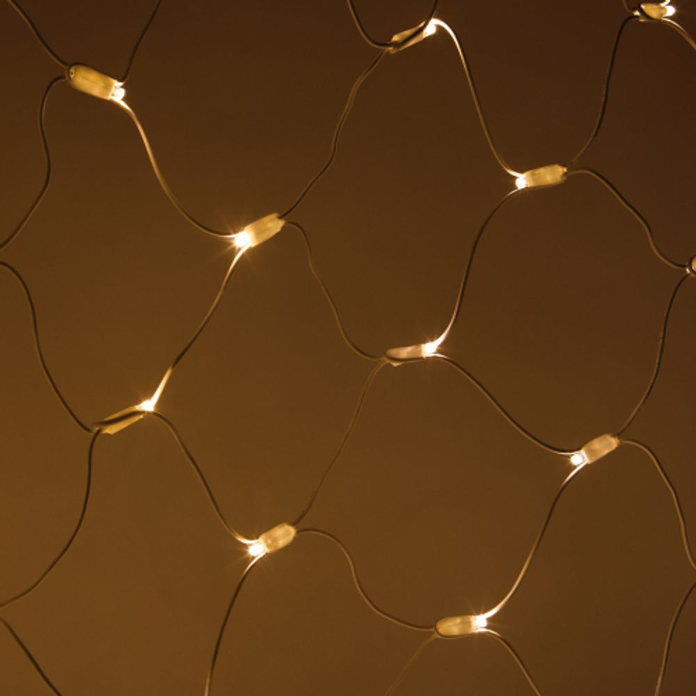 Гирлянда ЭРА ERAPS-SK2 светодиодная новогодняя сеть 1,5x2 м тёплый белый свет 150 LED | Профессиональное праздничное и новогоднее освещение