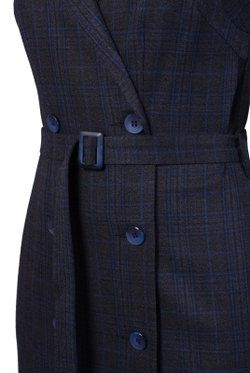 Сарафан женский 2654ЛЕ, клетка #406Кг082654ЛЕ