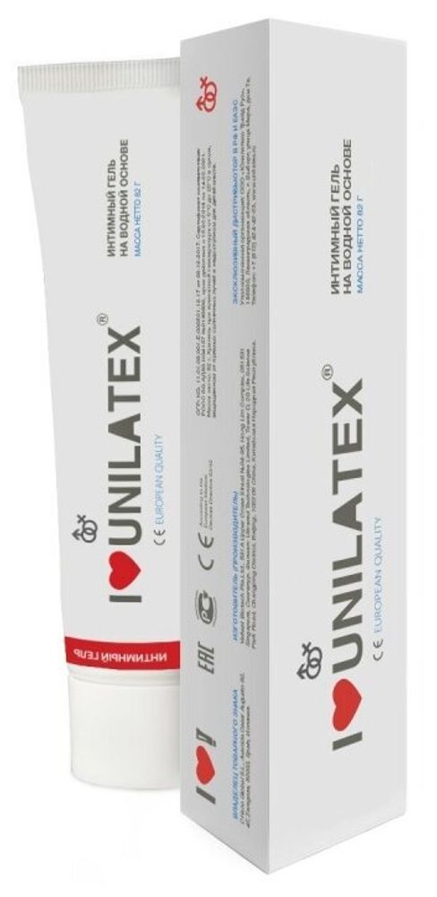 Интимная гель-смазка Unilatex Gel, классический, 82 гр