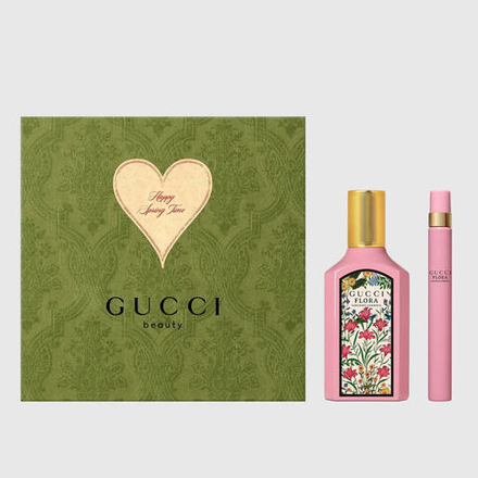 Парфюмерный набор Gucci Gorgeous Gardenia + Miniatur 50 мл + 10 мл