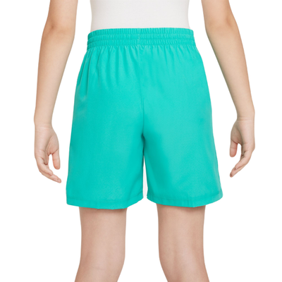 Шорты для мальчика теннисные Nike Dri-Fit Multi+ Training Shorts - clear jade/white