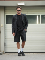 Шорты льняные | black