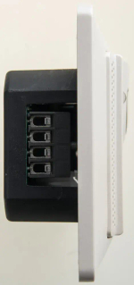 GLOSSA ТЕРМОСТАТ электронный для теплого пола с датчиком, 10A, в сборе, ПЕРЛАМУТР