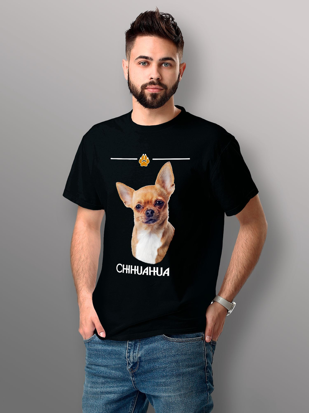 Футболка собака породы чихуахуа