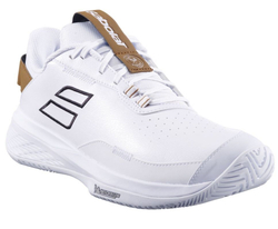 Мужские кроссовки теннисные Babolat SFX Evo Wimbledon All Court - белый/после наступления темноты