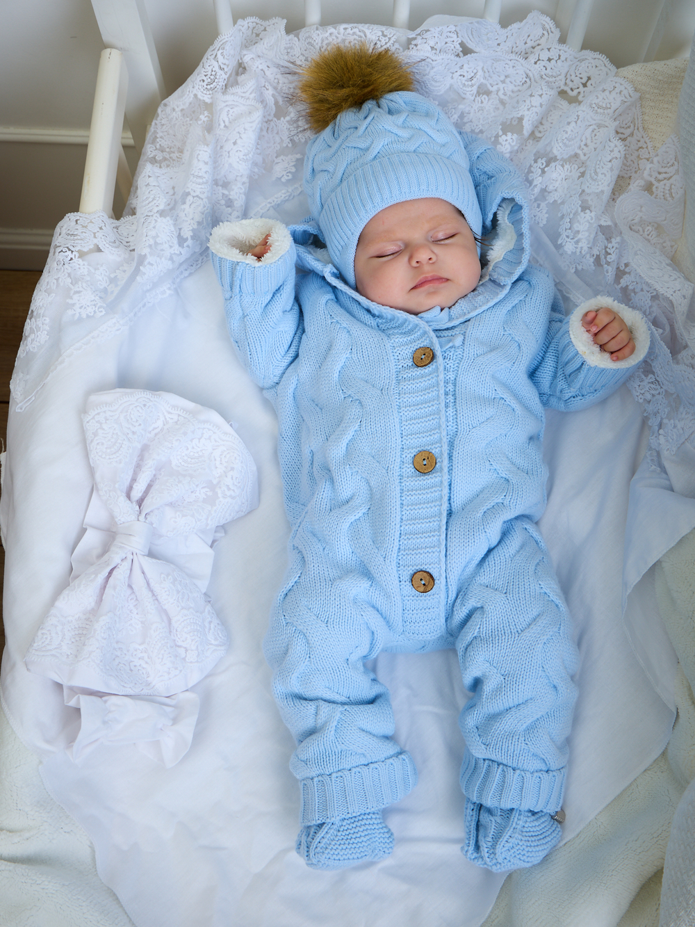 Конверт на выписку для новорожденных зима