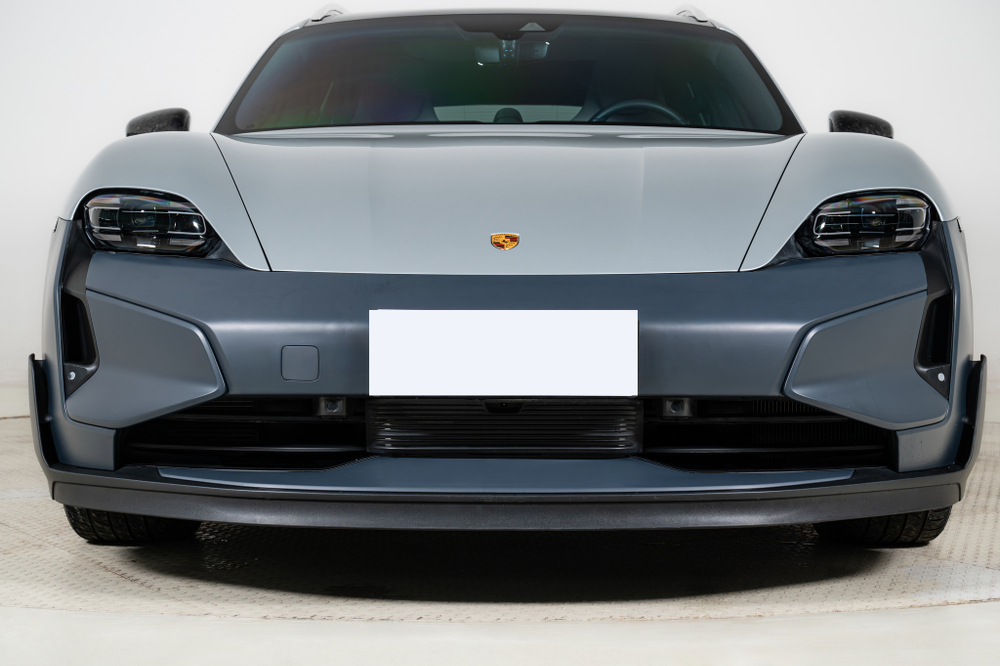 Передний бампер в стиле GT для Porsche Taycan I 2020-2024+ Порше Тайкан Рестайлинг запчасти