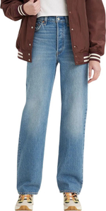 Джинсы Levis RIBCAGE FULL LENGTH синий