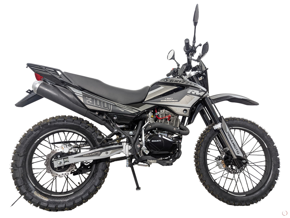 Мотоцикл Regulmoto Grizzly Черный-серый