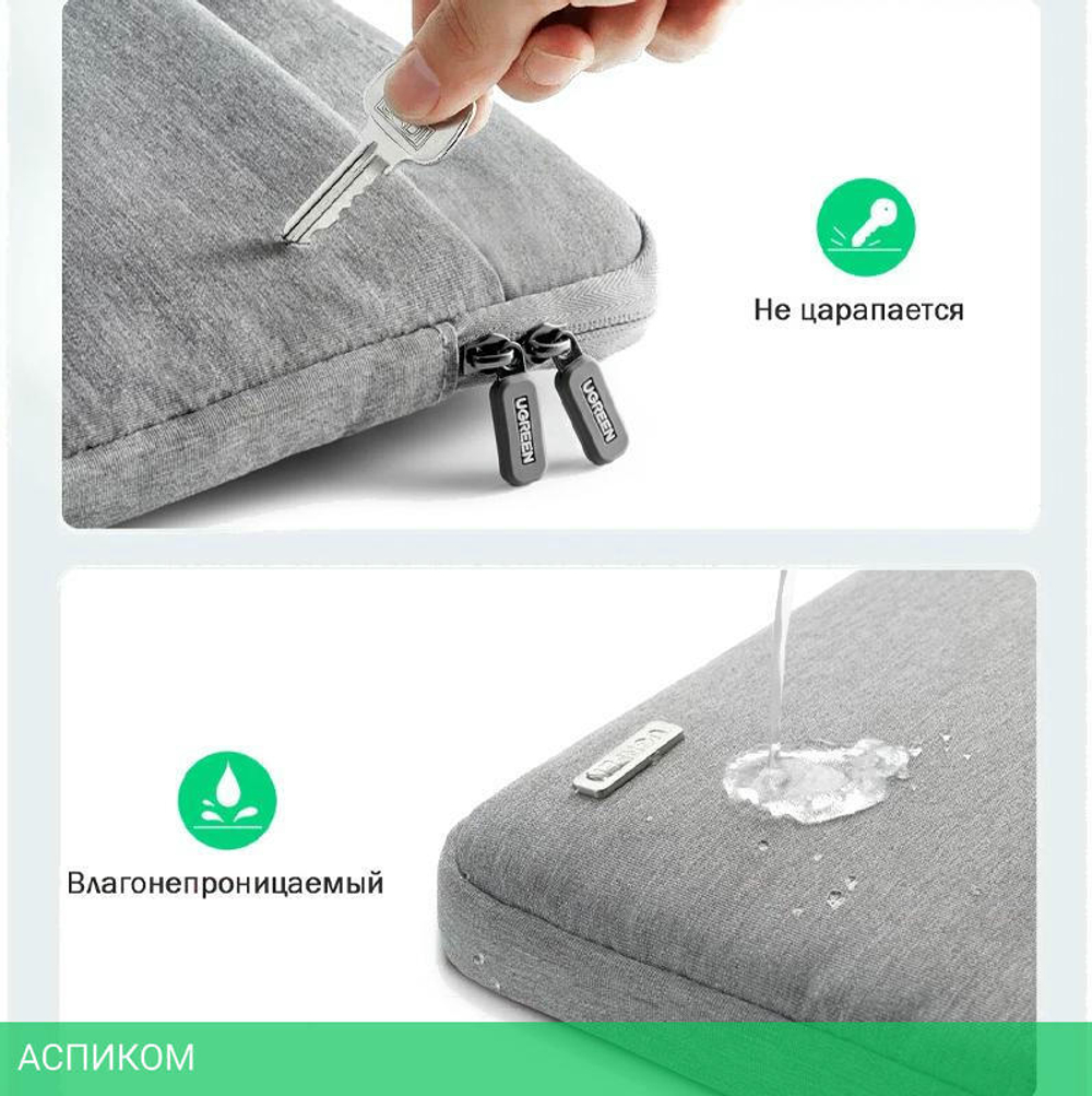 Сумка для ноутбука Ugreen LP437-50337 Gray (50337)