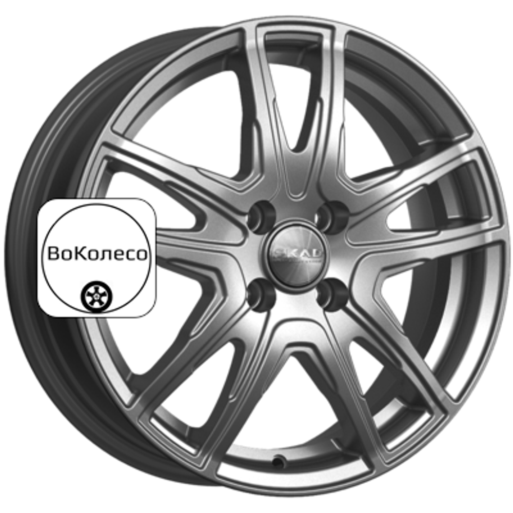 6x16/4x100 ET50 D60,1 Сидней (КЛ308) Графит СКАД