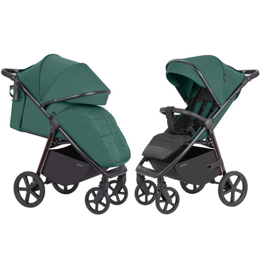 Коляска прогулочная Carrello Bravo Plus CRL-5515, Palm Green
